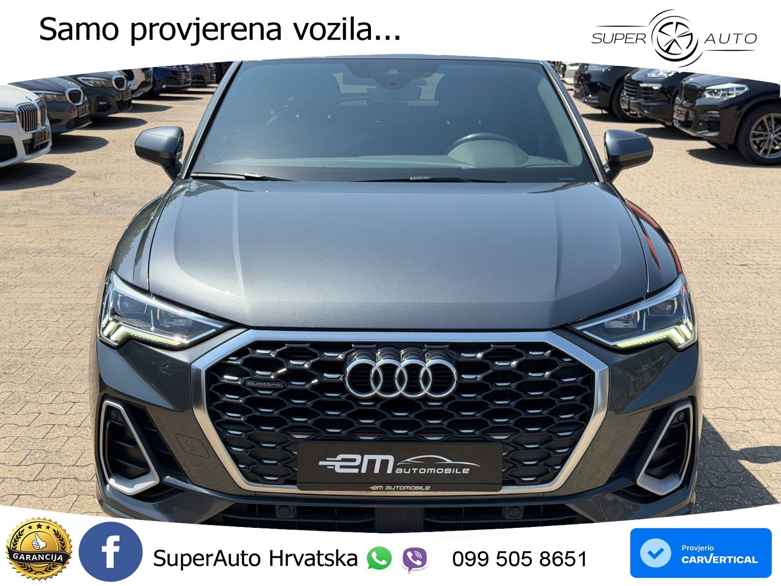 Audi Q3 II Sportback 45 TFSI (230 KS) quattro S tronic S line