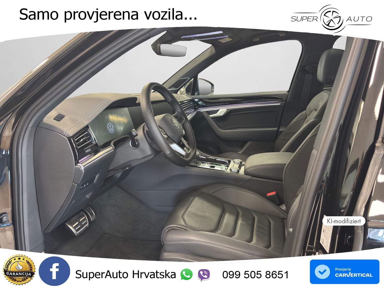 Volkswagen Touareg 3.0 V6 TDI (286 KS) 4MOTION Tiptronic ZRAČNI+ACC+GR SJED+KAM+PANO