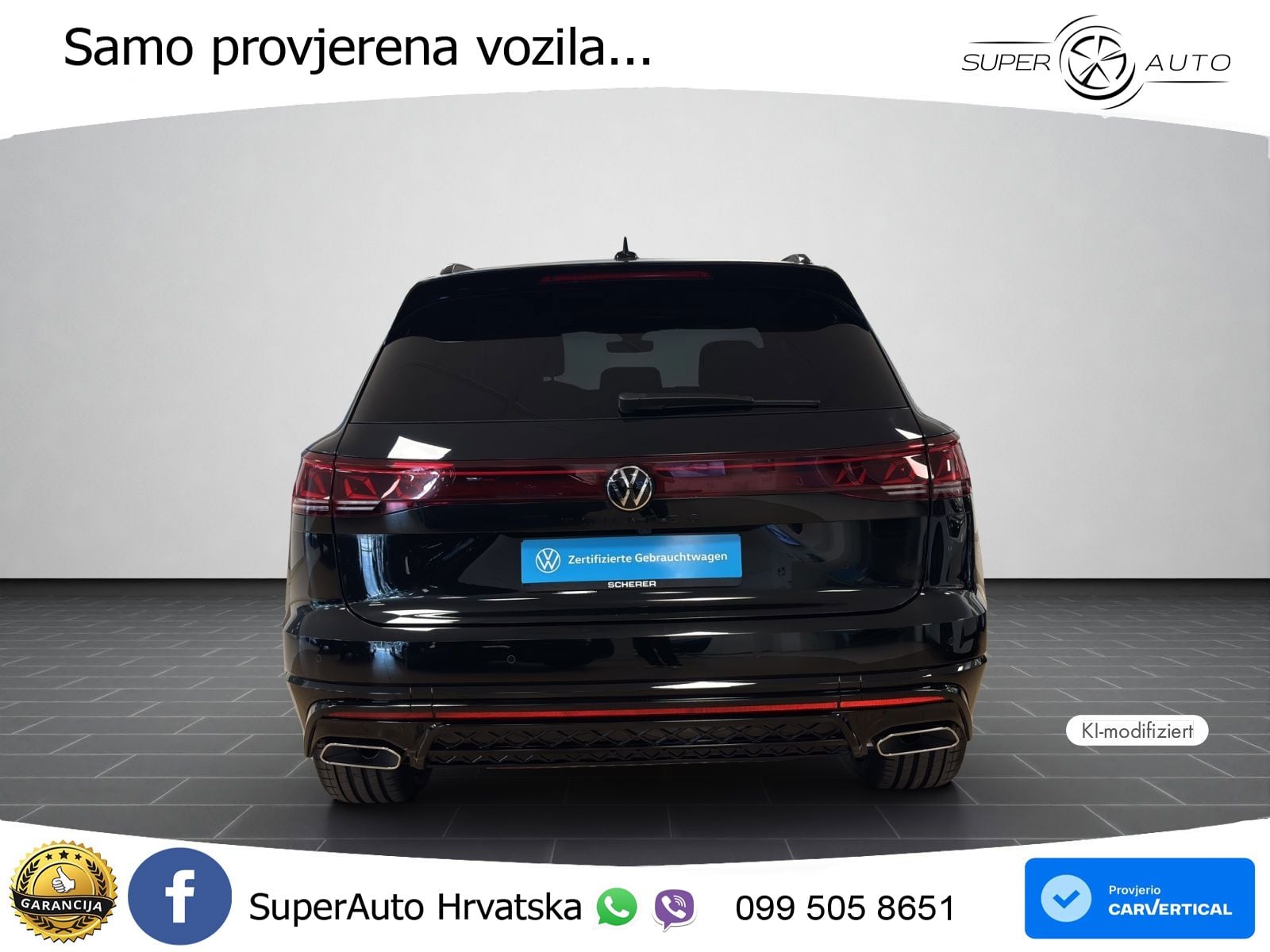 Volkswagen Touareg 3.0 V6 TDI (286 KS) 4MOTION Tiptronic ZRAČNI+ACC+GR SJED+KAM+PANO