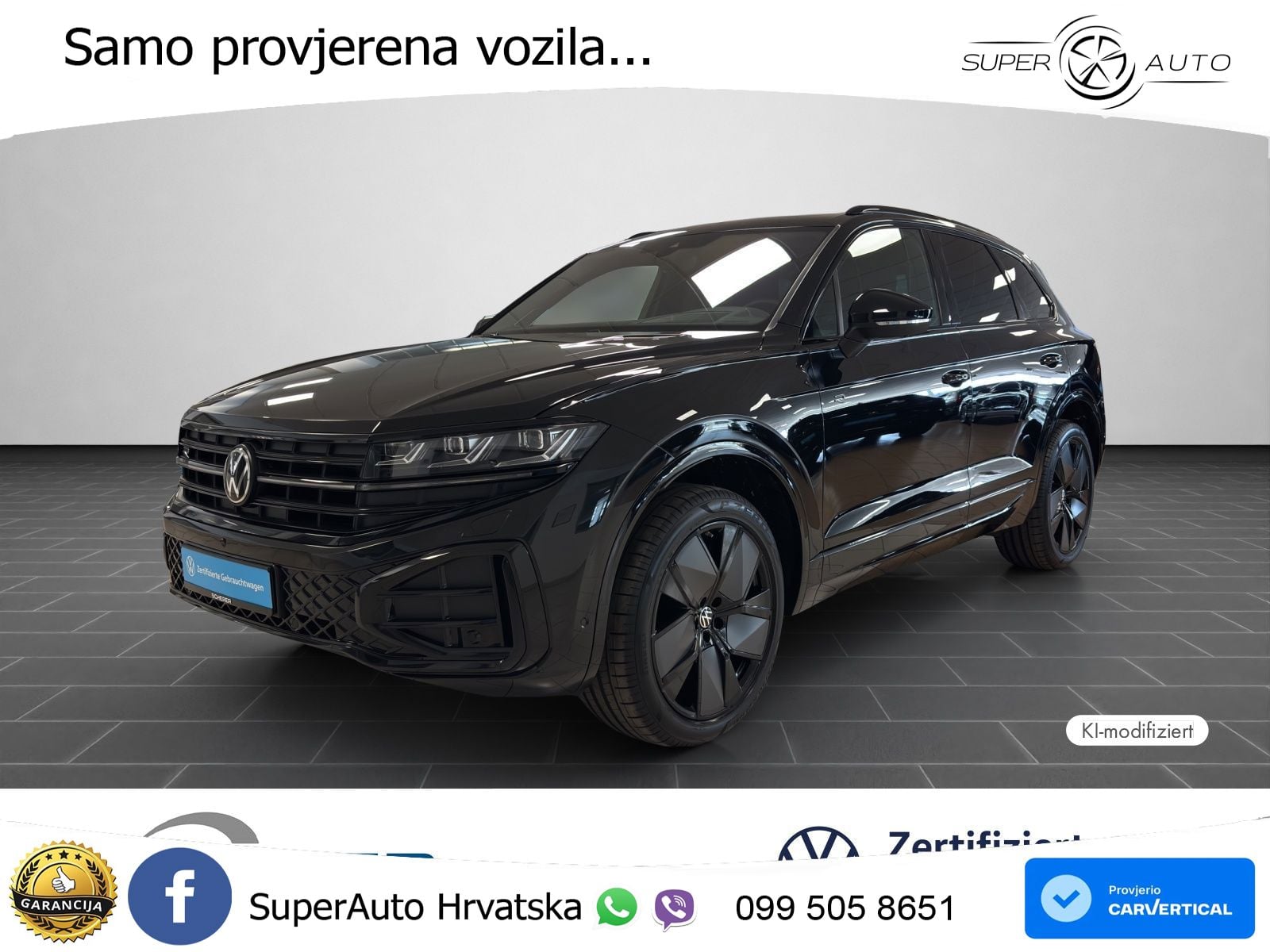 Volkswagen Touareg 3.0 V6 TDI (286 KS) 4MOTION Tiptronic ZRAČNI+ACC+GR SJED+KAM+PANO