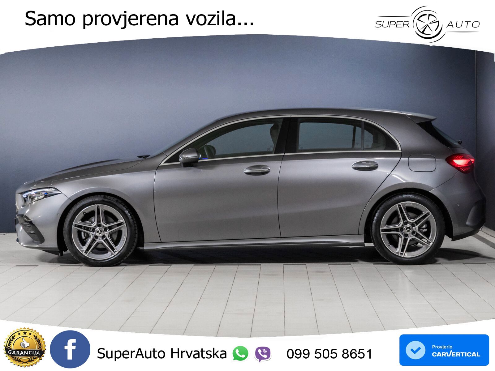 Mercedes-Benz A 200 7G-DCT AMG LED+GR SJED+ACC