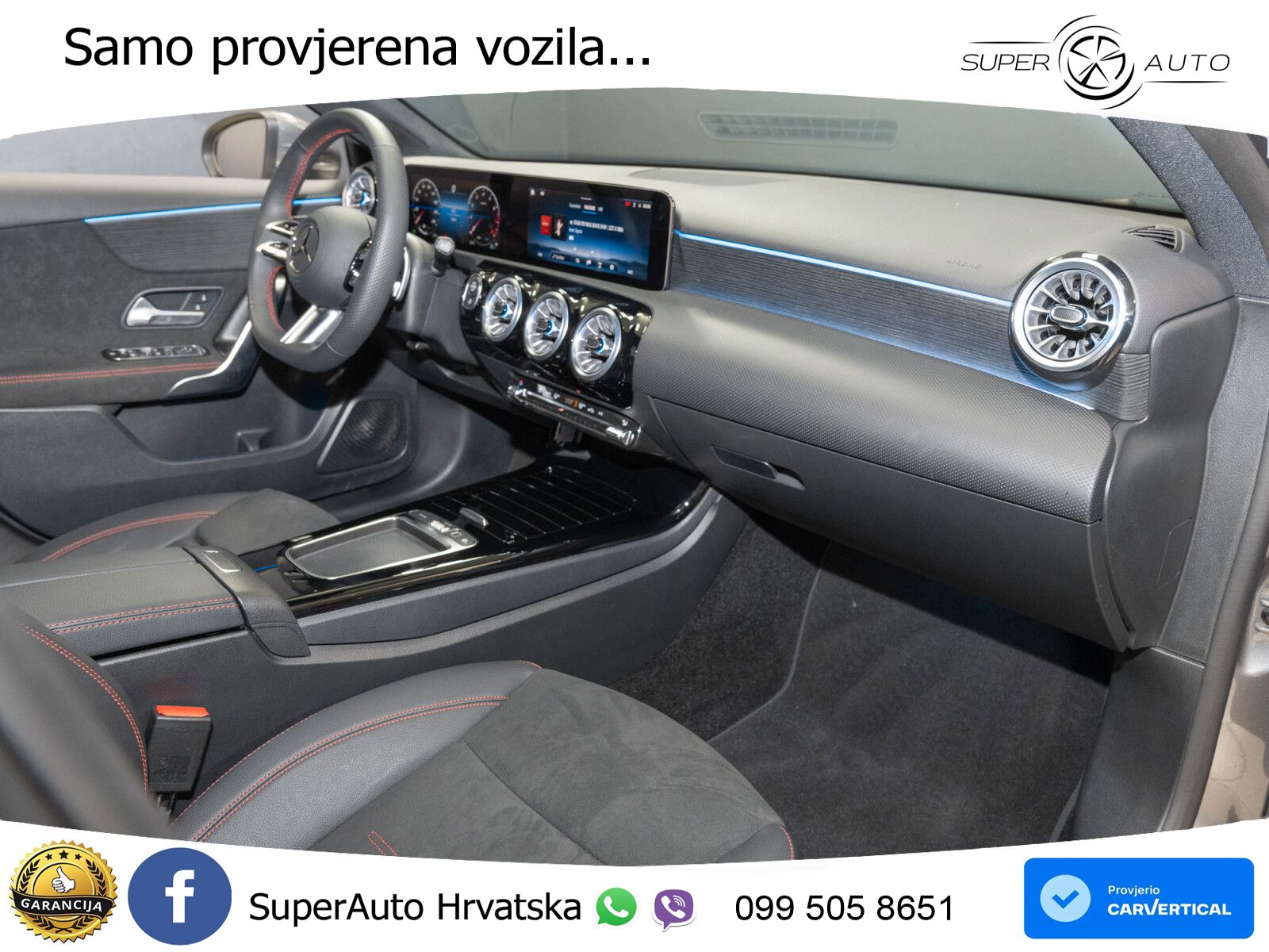 Mercedes-Benz A 200 7G-DCT AMG LED+GR SJED+ACC