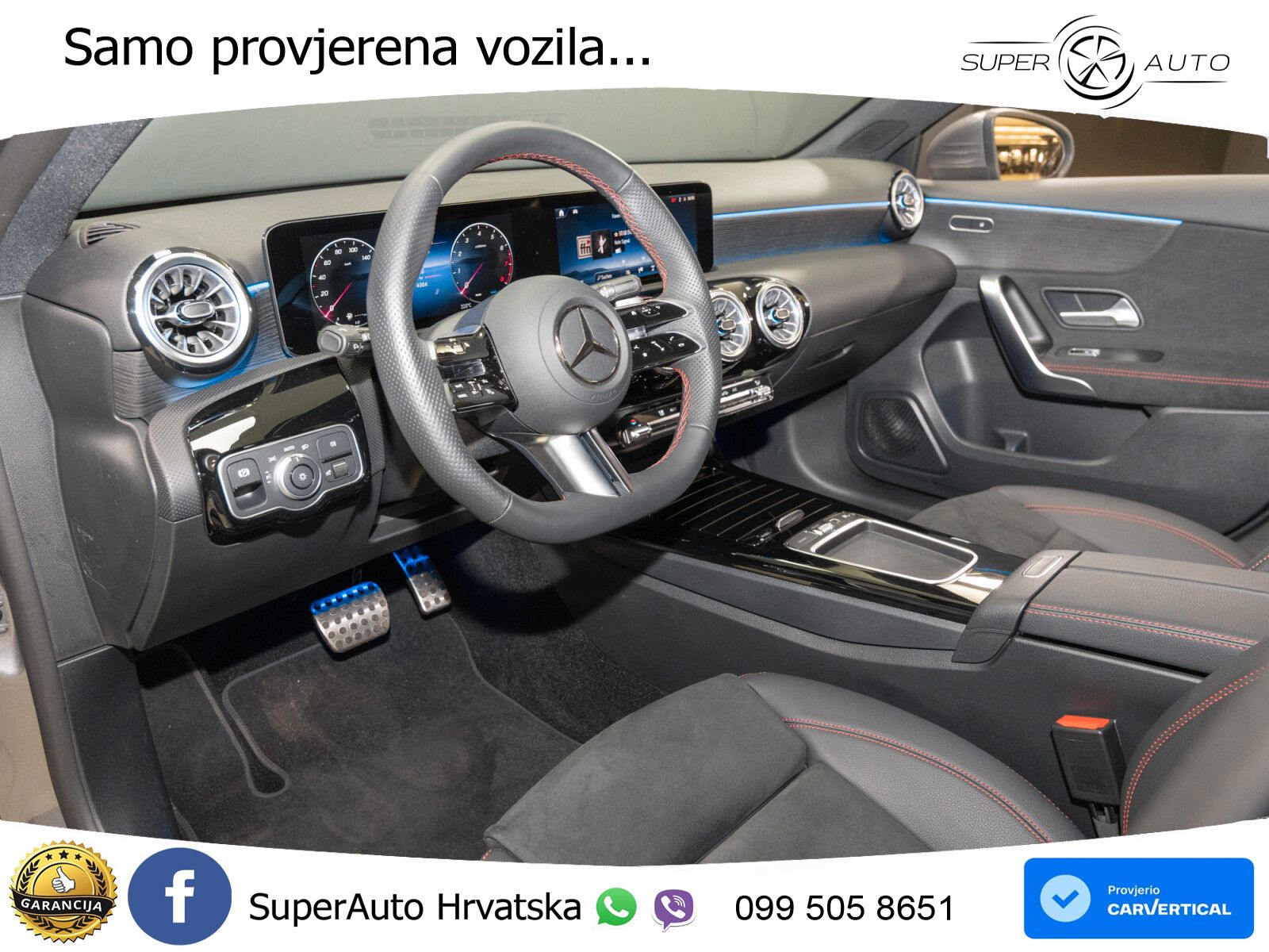 Mercedes-Benz A 200 7G-DCT AMG LED+GR SJED+ACC