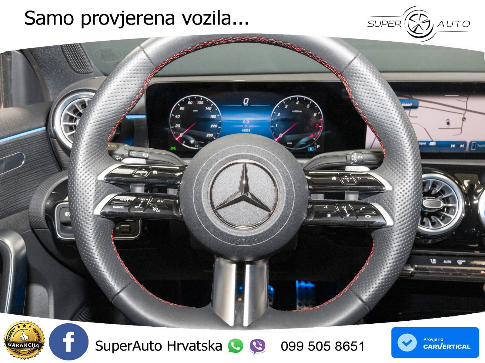 Mercedes-Benz A 200 7G-DCT AMG LED+GR SJED+ACC