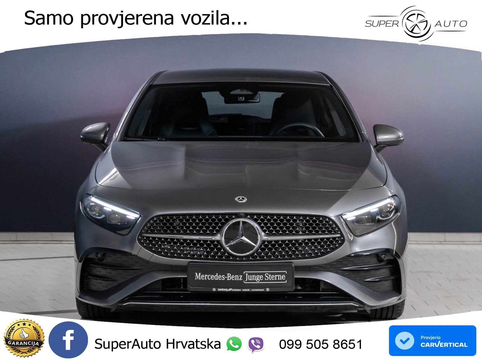 Mercedes-Benz A 200 7G-DCT AMG LED+GR SJED+ACC