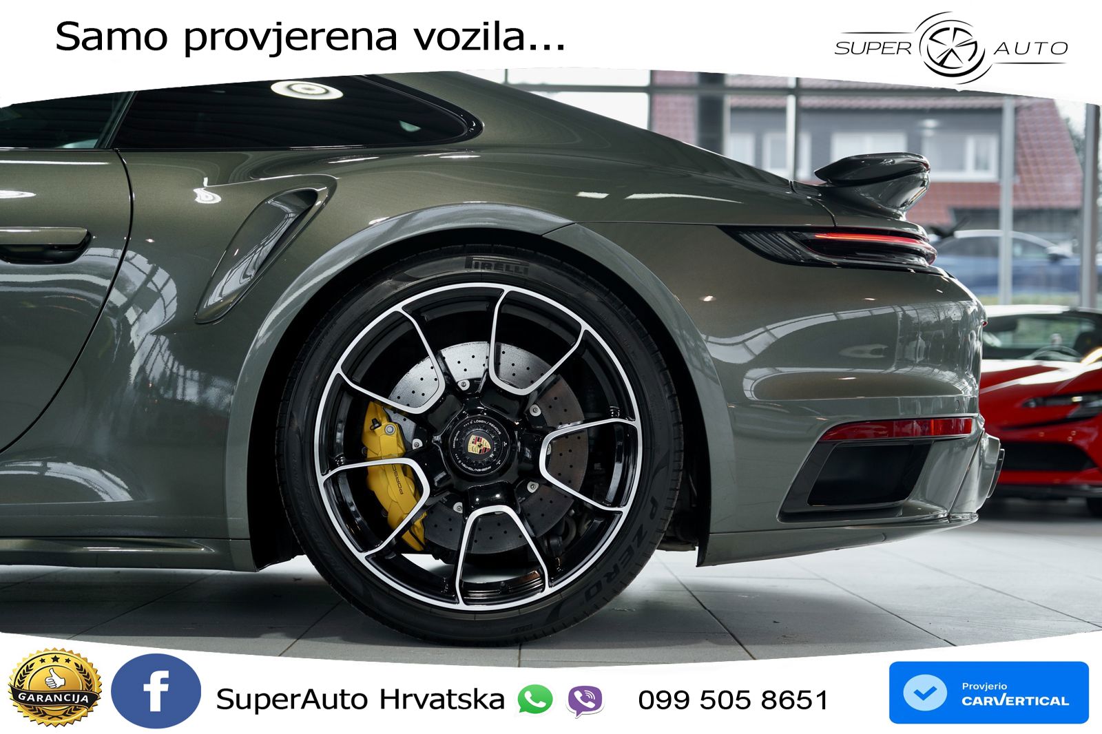 Porsche 911 Turbo S 3.8 (650 KS) PDK MATRIX+GR SJED+KAM