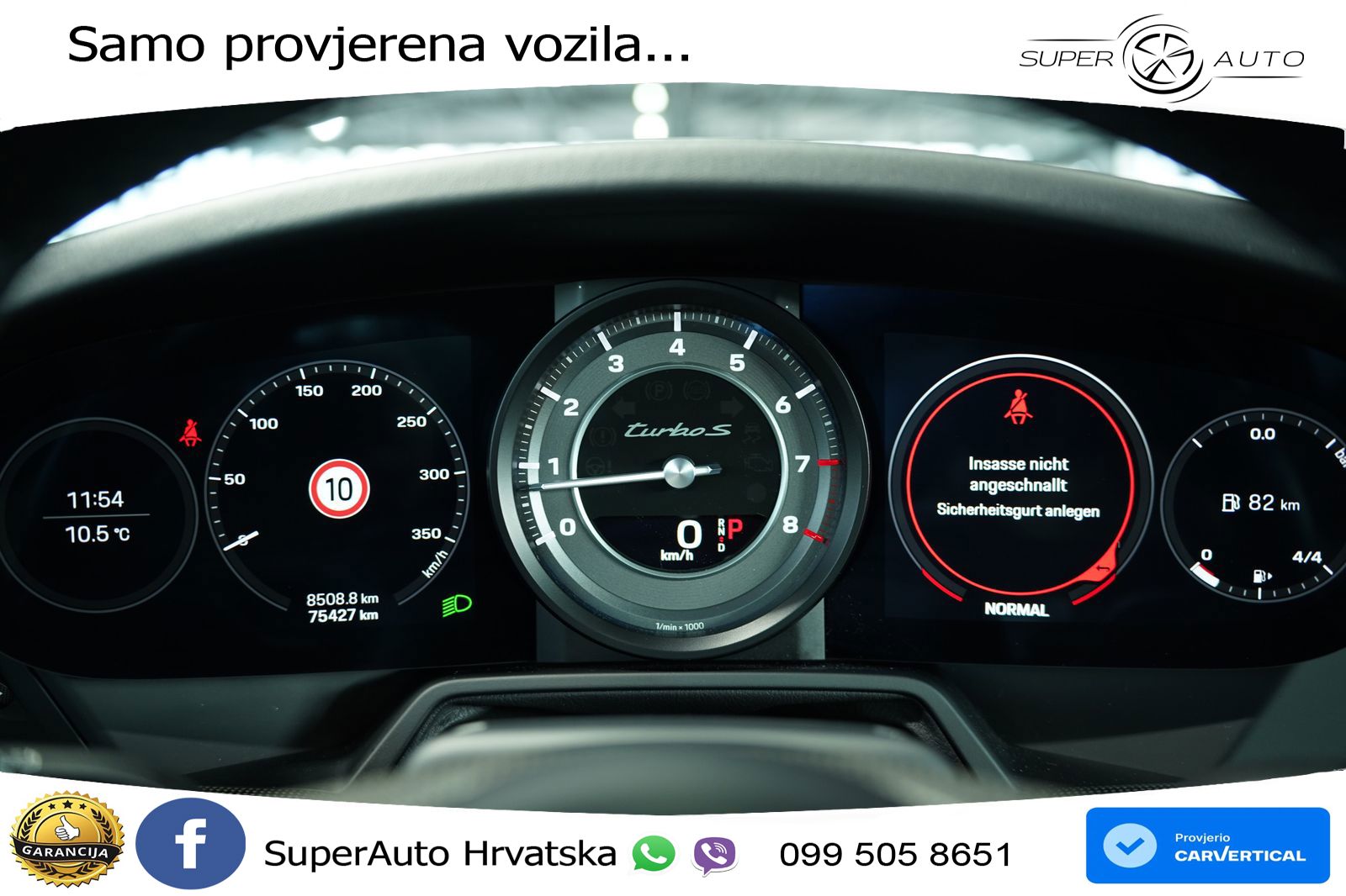Porsche 911 Turbo S 3.8 (650 KS) PDK MATRIX+GR SJED+KAM