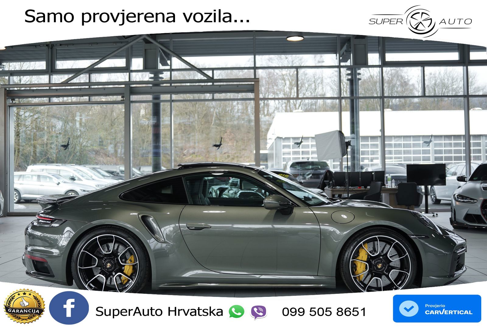 Porsche 911 Turbo S 3.8 (650 KS) PDK MATRIX+GR SJED+KAM
