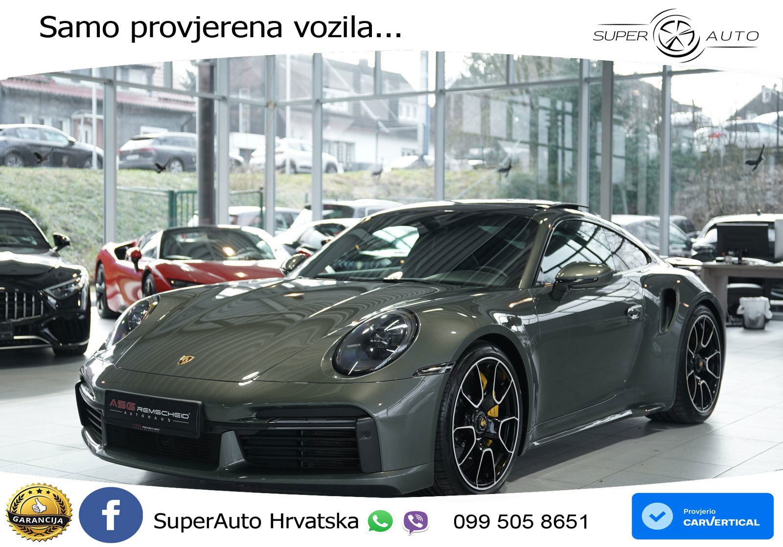 Porsche 911 Turbo S 3.8 (650 KS) PDK MATRIX+GR SJED+KAM