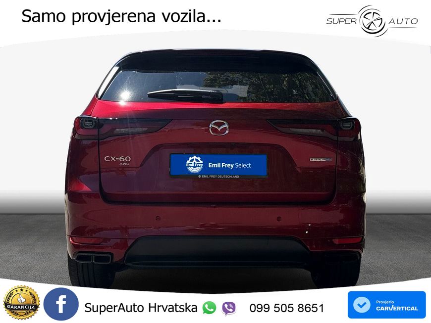 Mazda CX-60 2.5 e-Skyactiv (328 KS) AWD Automatic LED+GR SJED+ACC