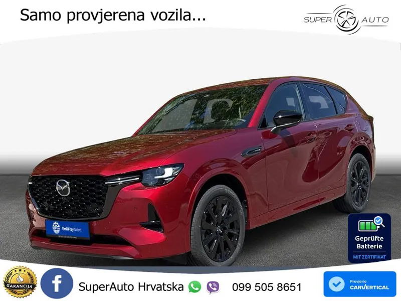 Mazda CX-60 2.5 e-Skyactiv (328 KS) AWD Automatic LED+GR SJED+ACC