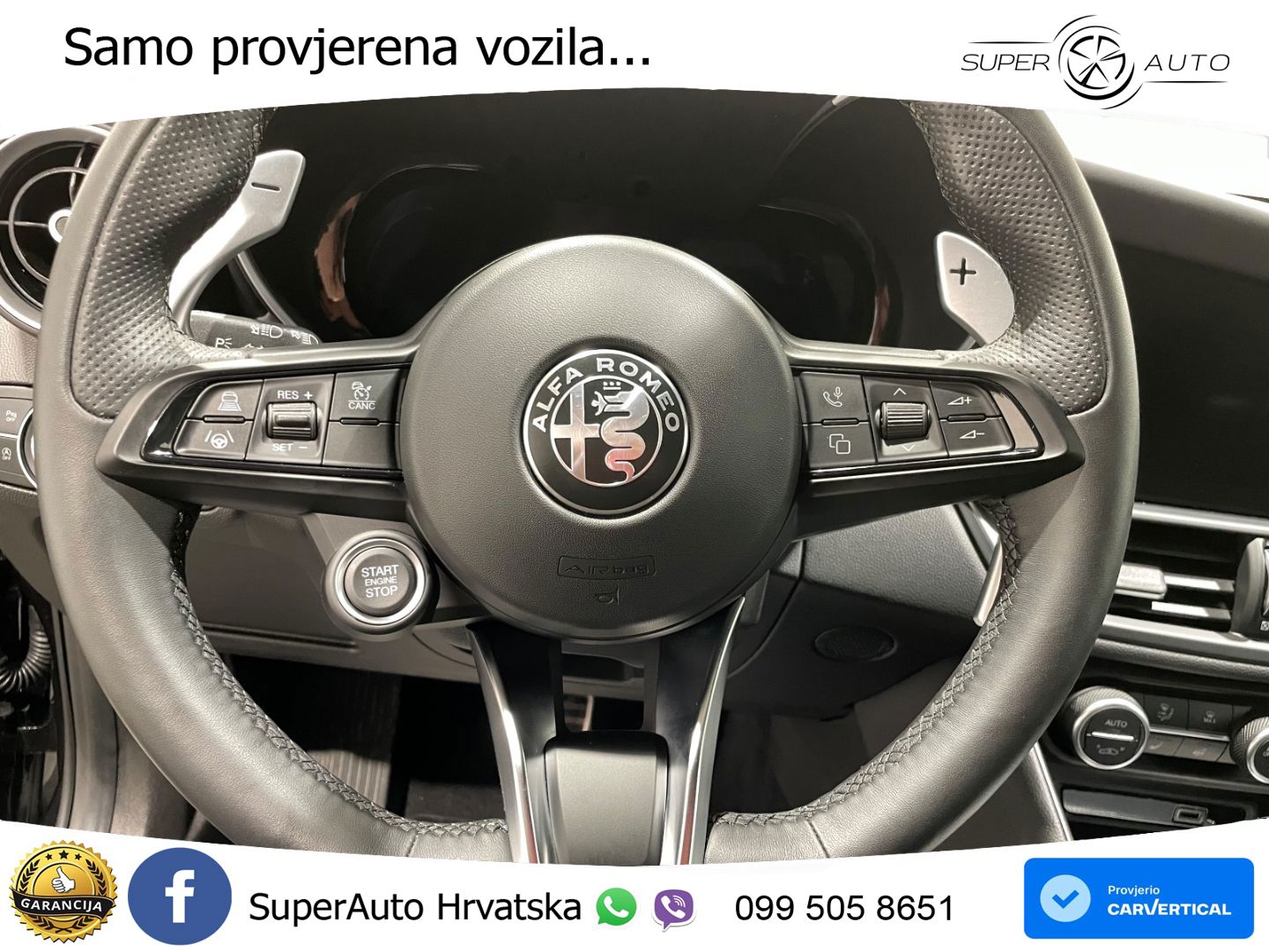 Alfa Romeo Giulia 2.0 Turbo (280 KS) Q4 Automatic LED+GR SJED+ACC