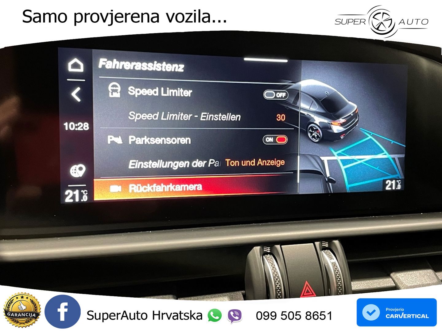 Alfa Romeo Giulia 2.0 Turbo (280 KS) Q4 Automatic LED+GR SJED+ACC