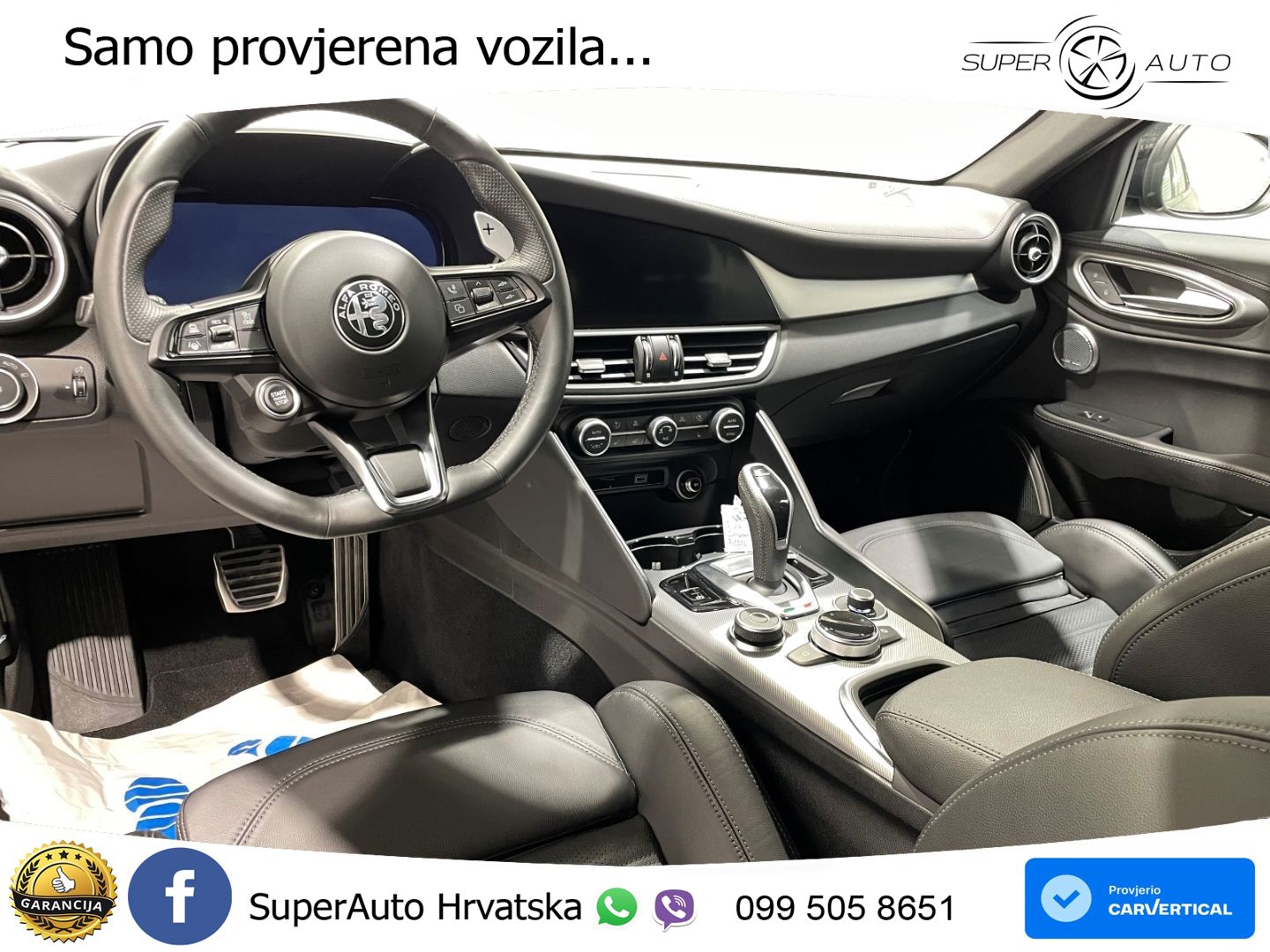 Alfa Romeo Giulia 2.0 Turbo (280 KS) Q4 Automatic LED+GR SJED+ACC