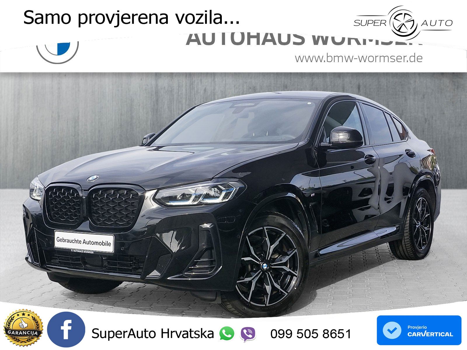 BMW X4 20d (190 KS) xDrive Steptronic M Sport LED+GR SJED+ACC