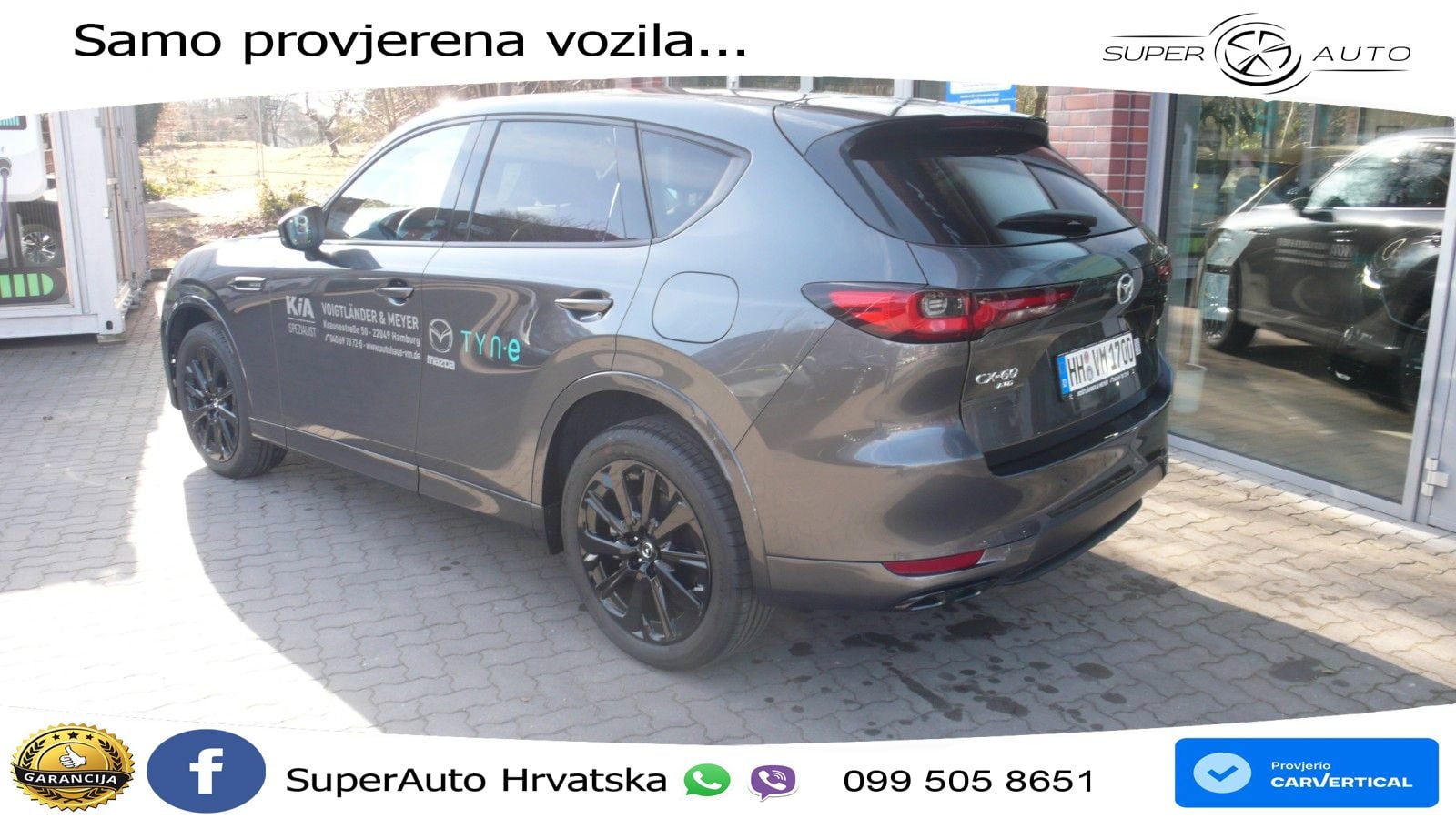 Mazda CX-60 3.3 e-Skyactiv D (254 KS) AWD Automatic MATRIX+GR SJED+KAM