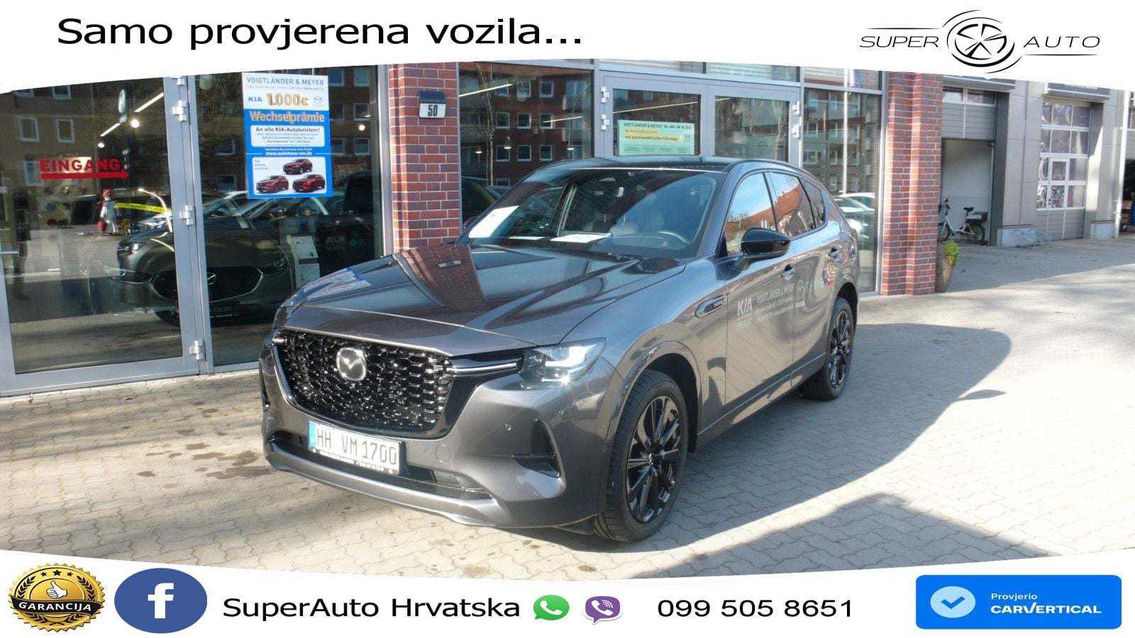 Mazda CX-60 3.3 e-Skyactiv D (254 KS) AWD Automatic MATRIX+GR SJED+KAM