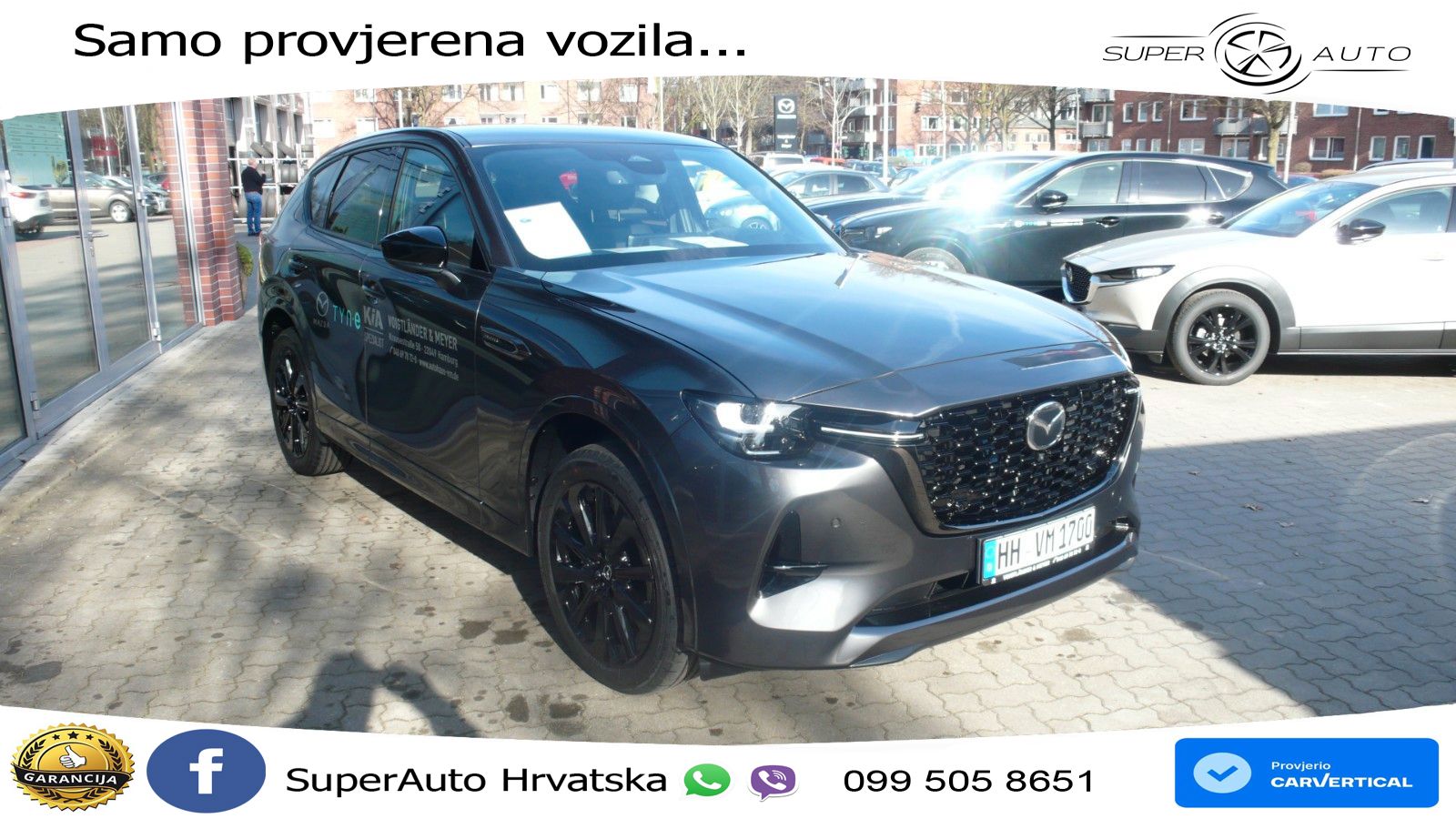 Mazda CX-60 3.3 e-Skyactiv D (254 KS) AWD Automatic MATRIX+GR SJED+KAM
