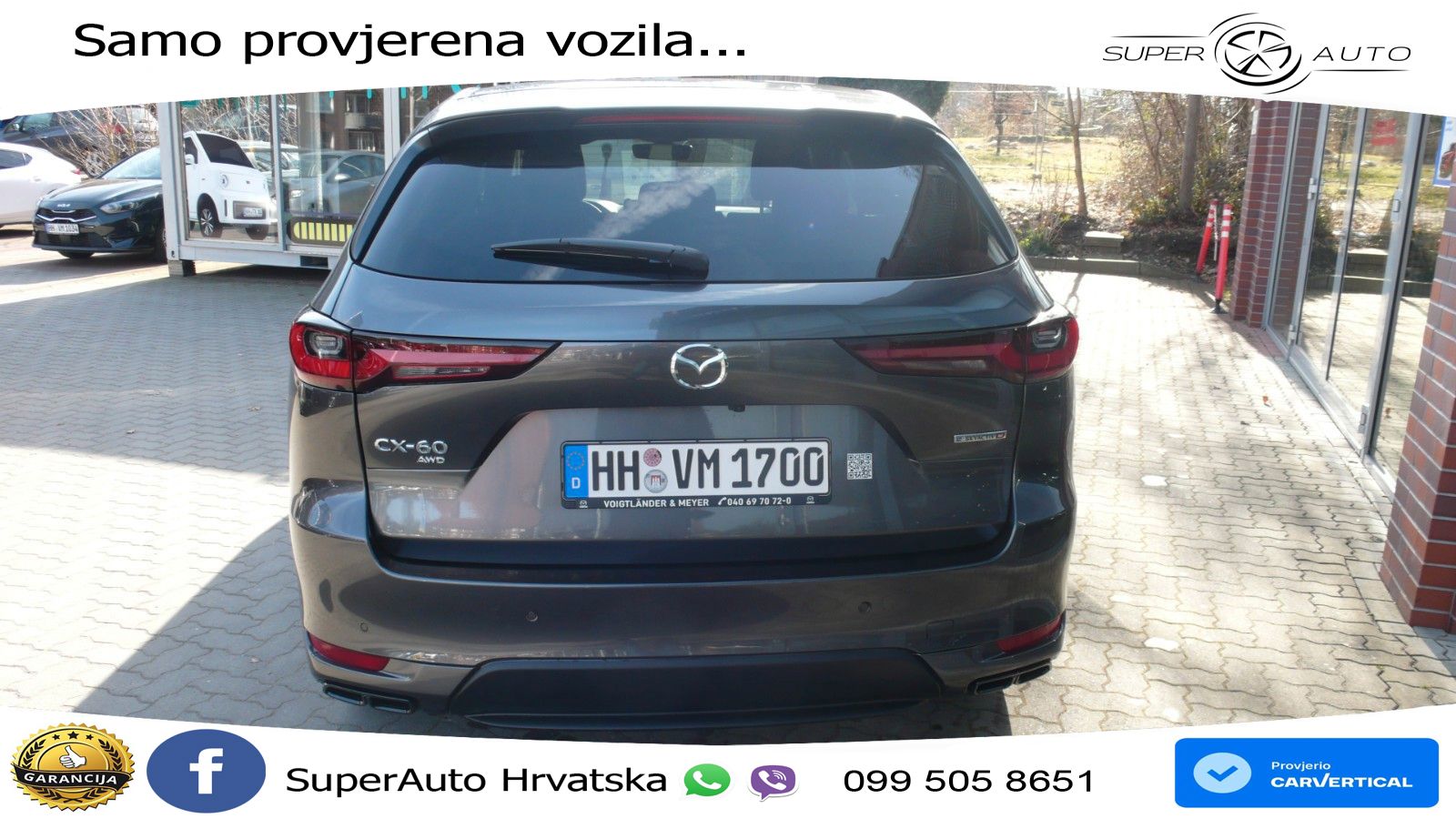Mazda CX-60 3.3 e-Skyactiv D (254 KS) AWD Automatic MATRIX+GR SJED+KAM