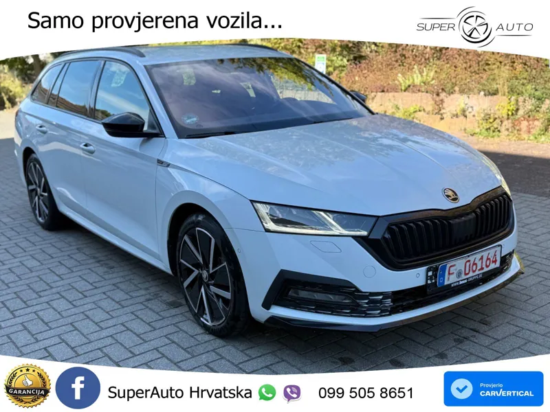 Škoda Octavia Combi 2.0 TDI (150 KS) DSG LED+GR SJED+ACC