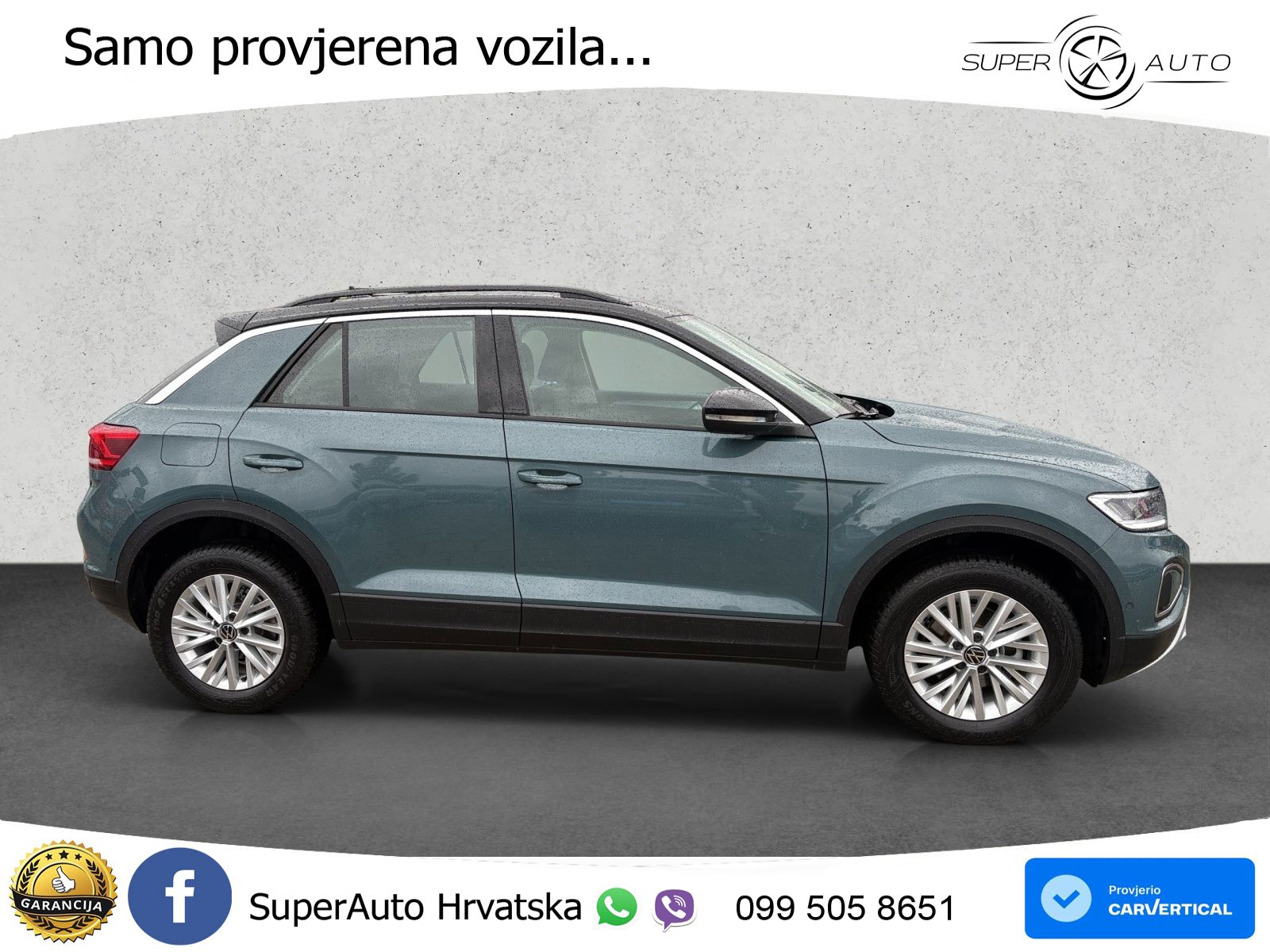 Volkswagen T-Roc 1.5 TSI (150 KS) LED+GR SJED+ACC