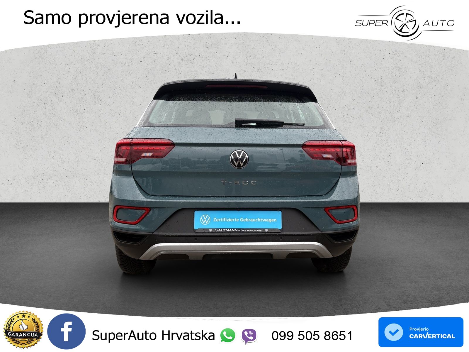 Volkswagen T-Roc 1.5 TSI (150 KS) LED+GR SJED+ACC