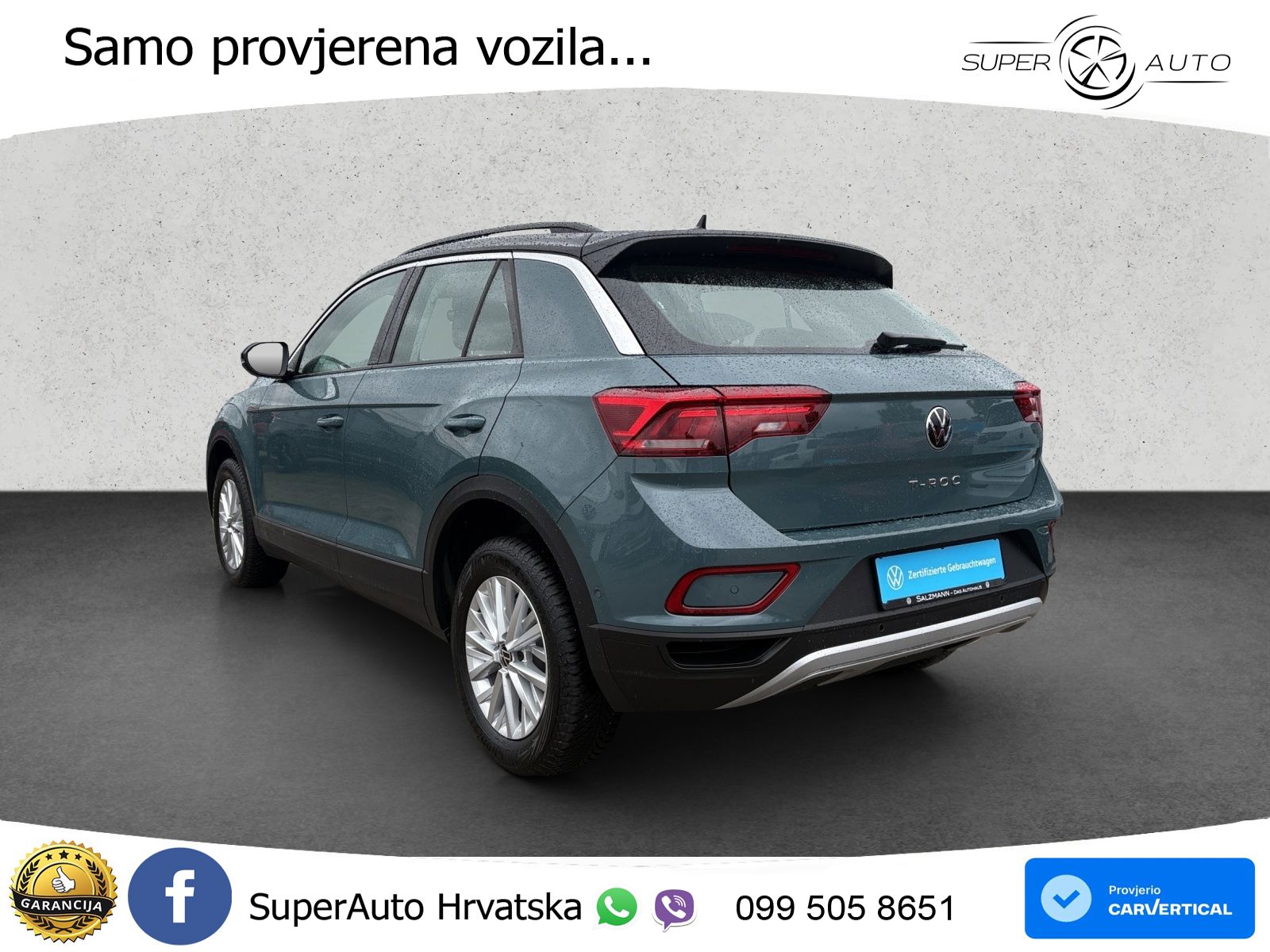Volkswagen T-Roc 1.5 TSI (150 KS) LED+GR SJED+ACC