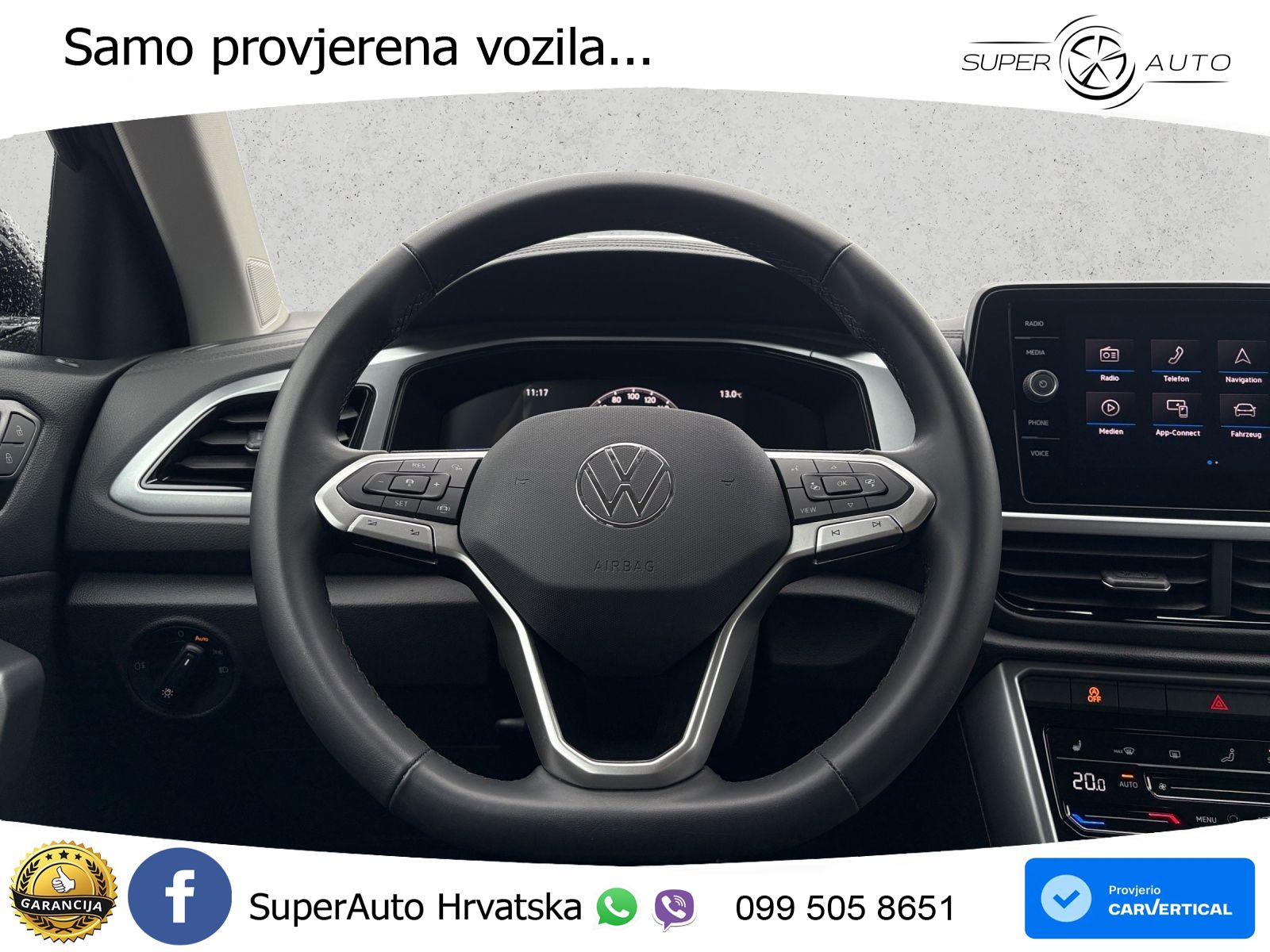 Volkswagen T-Roc 1.5 TSI (150 KS) LED+GR SJED+ACC