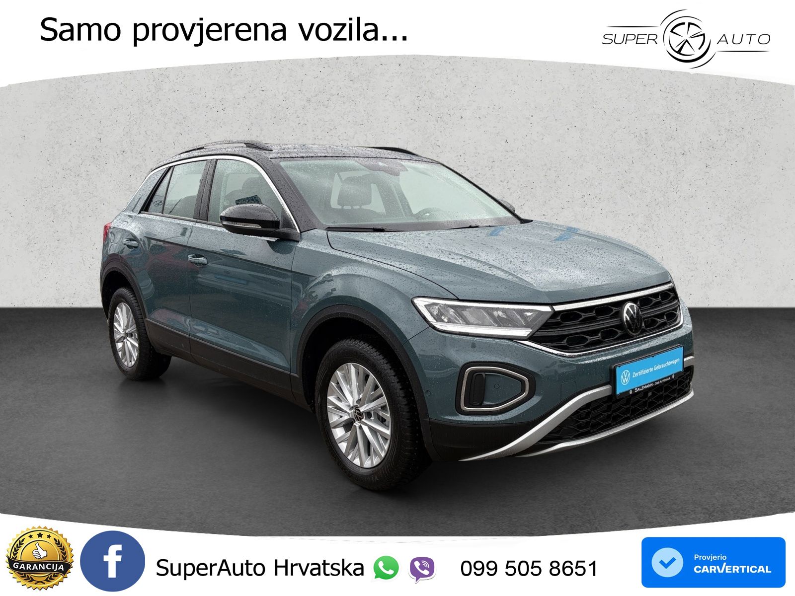 Volkswagen T-Roc 1.5 TSI (150 KS) LED+GR SJED+ACC