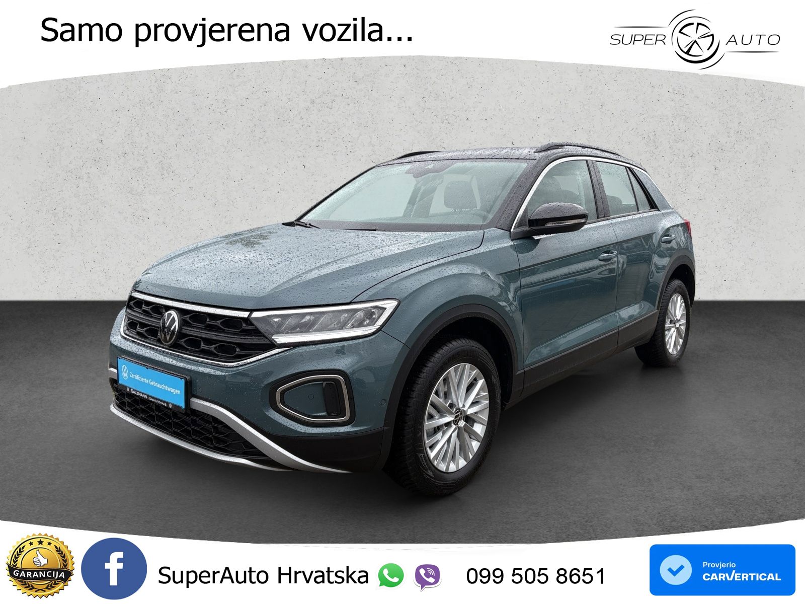 Volkswagen T-Roc 1.5 TSI (150 KS) LED+GR SJED+ACC