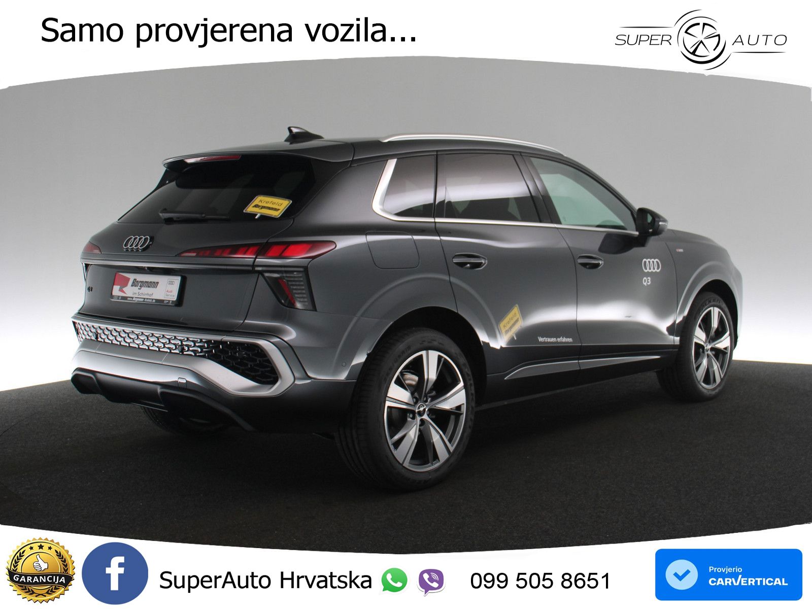 Audi Q3 2.0 TDI (150 KS) S tronic S line LED+GR SJED+ACC