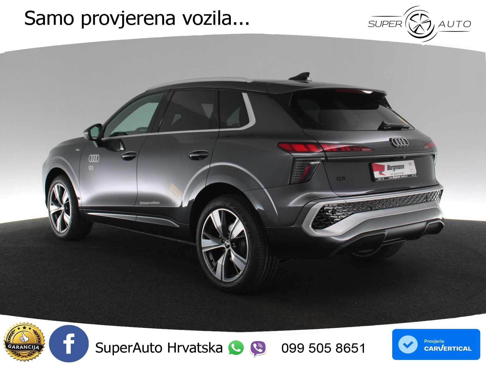 Audi Q3 2.0 TDI (150 KS) S tronic S line LED+GR SJED+ACC