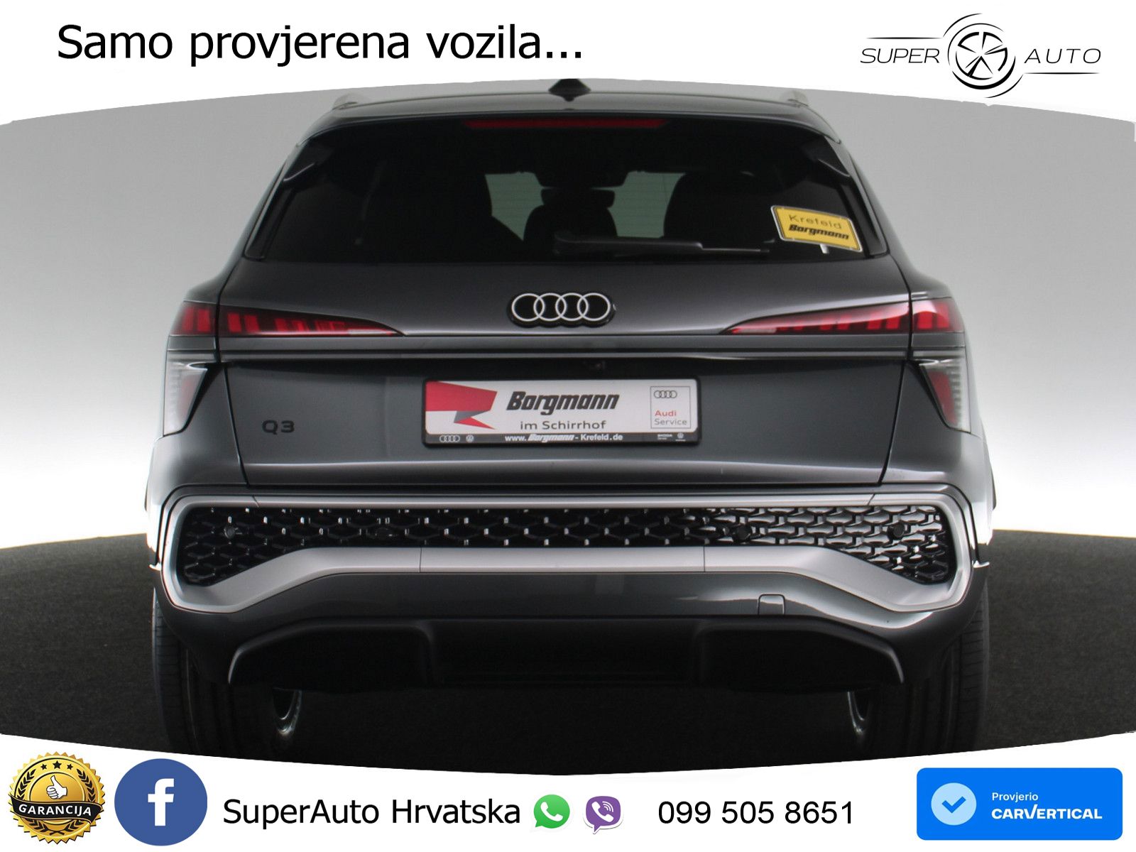 Audi Q3 2.0 TDI (150 KS) S tronic S line LED+GR SJED+ACC