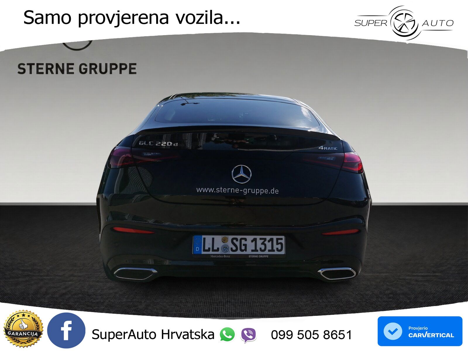 Mercedes GLC Coupe 220d (197 KS) 4MATIC 9G-TRONIC AMG ACC+GR SJED+360+PANO