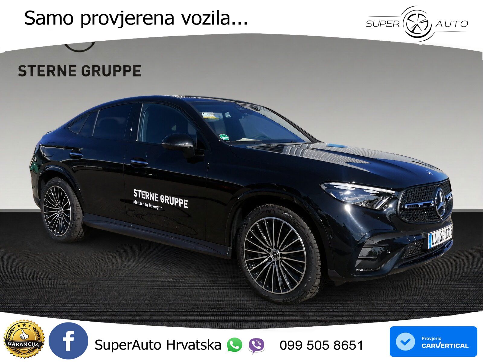 Mercedes GLC Coupe 220d (197 KS) 4MATIC 9G-TRONIC AMG ACC+GR SJED+360+PANO