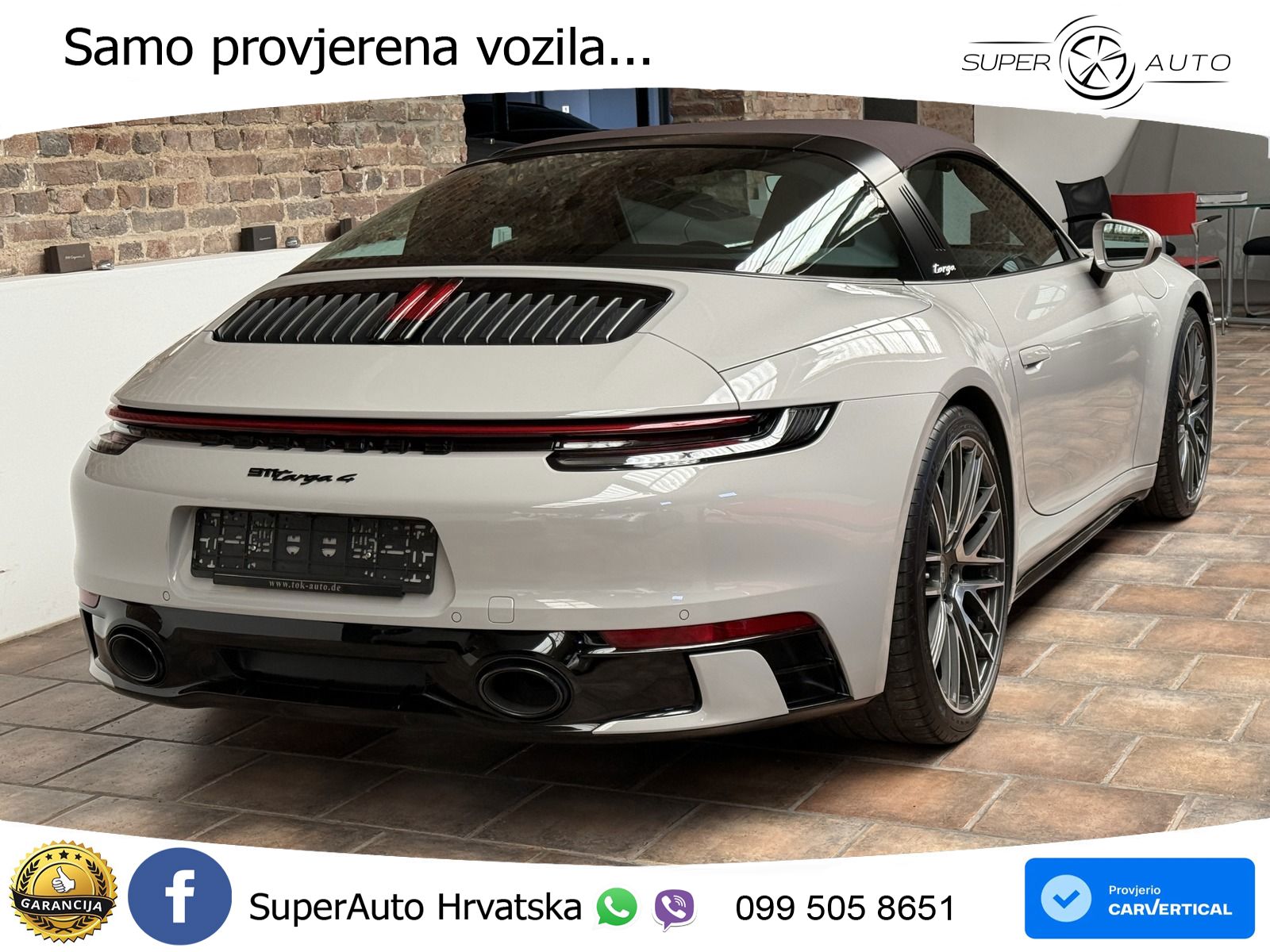 Porsche 911 Targa 4 3.0 (385 KS) PDK LED+GR SJED+ACC