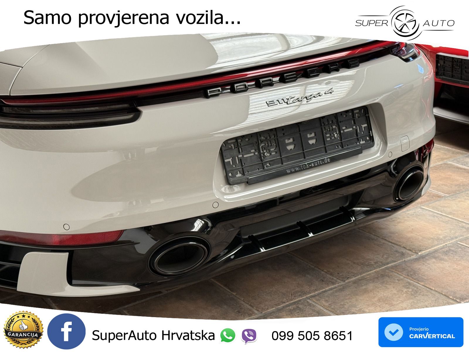 Porsche 911 Targa 4 3.0 (385 KS) PDK LED+GR SJED+ACC