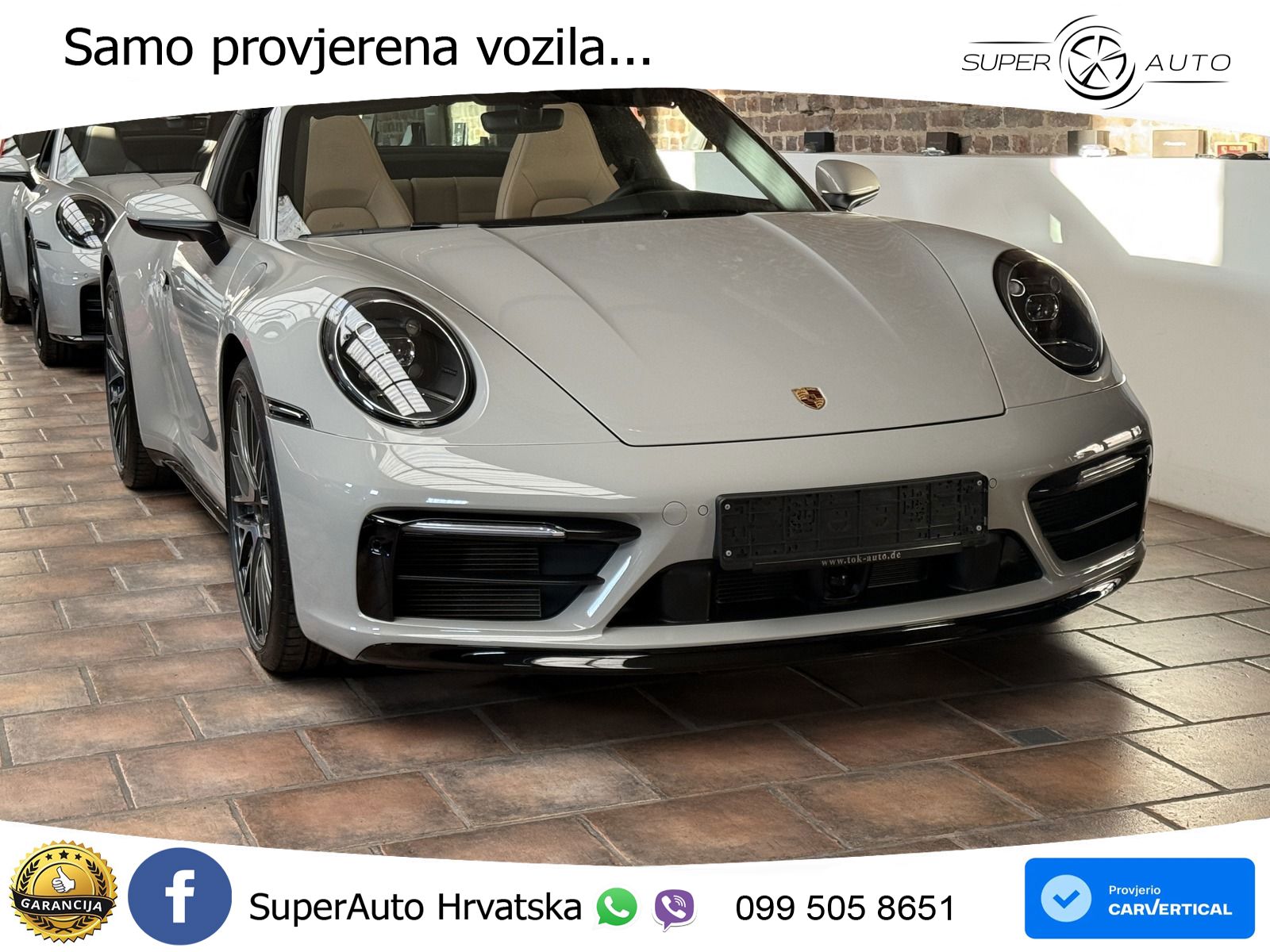 Porsche 911 Targa 4 3.0 (385 KS) PDK LED+GR SJED+ACC