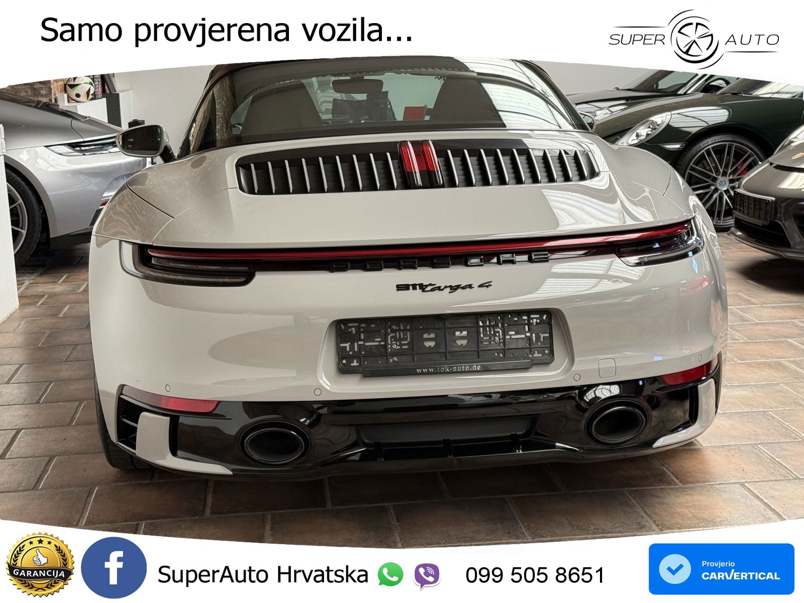 Porsche 911 Targa 4 3.0 (385 KS) PDK LED+GR SJED+ACC