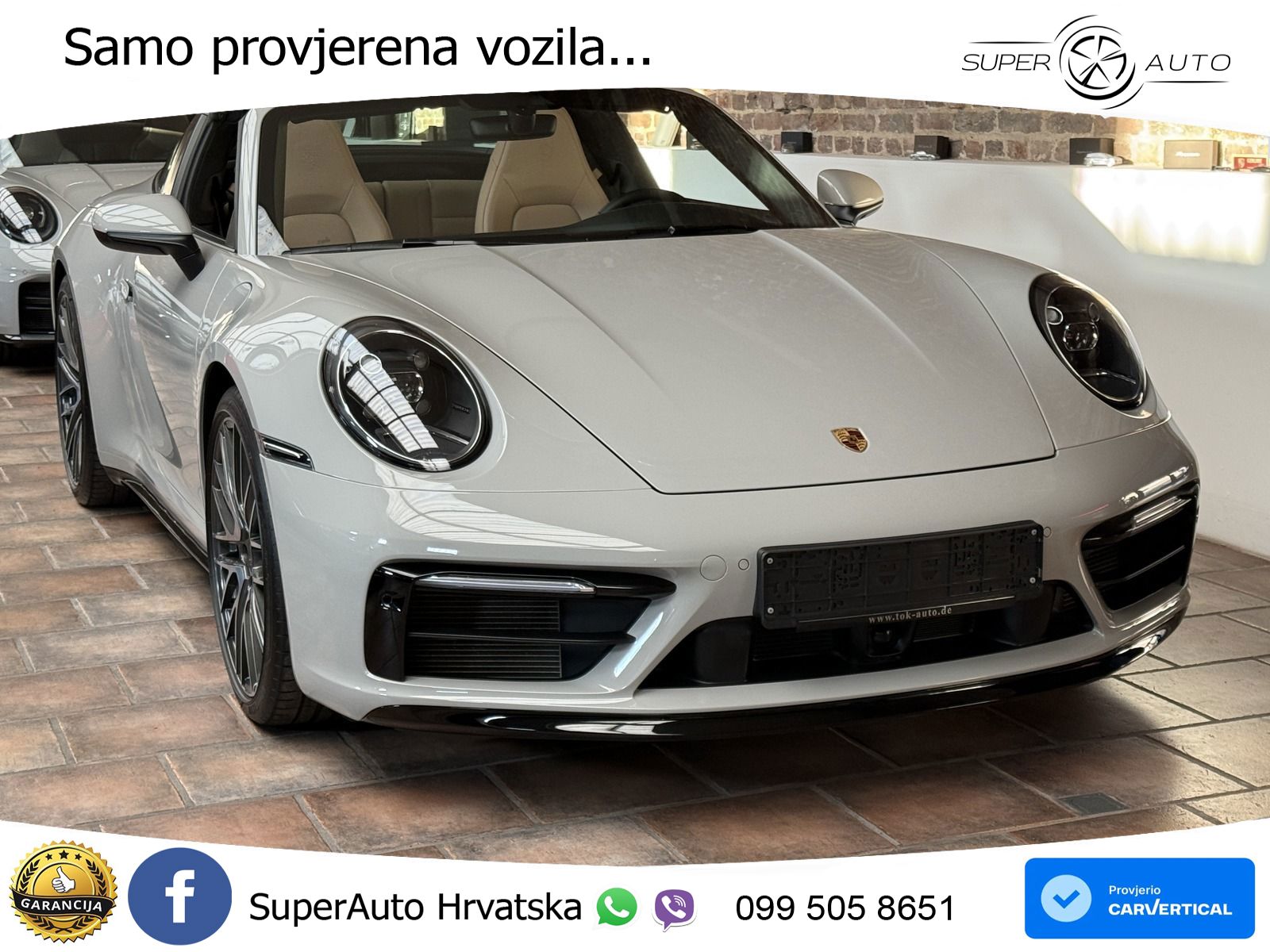 Porsche 911 Targa 4 3.0 (385 KS) PDK LED+GR SJED+ACC