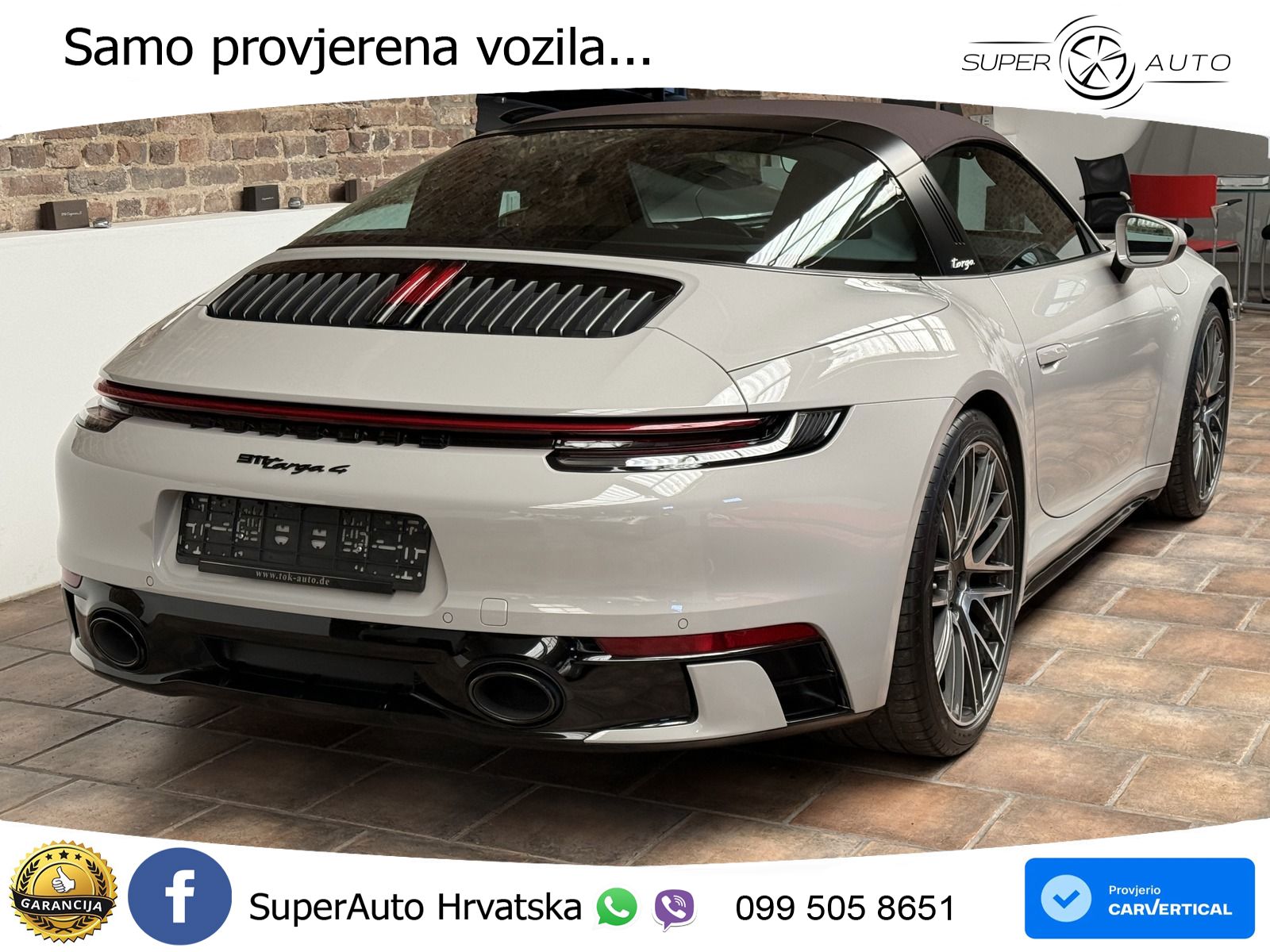 Porsche 911 Targa 4 3.0 (385 KS) PDK LED+GR SJED+ACC