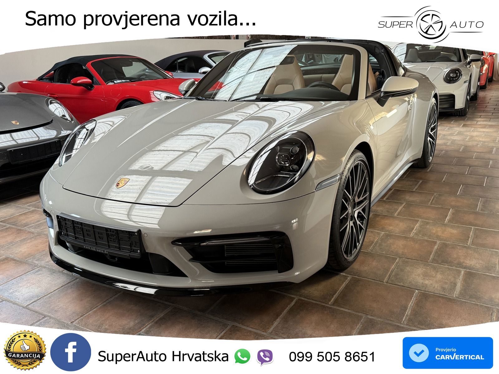 Porsche 911 Targa 4 3.0 (385 KS) PDK LED+GR SJED+ACC