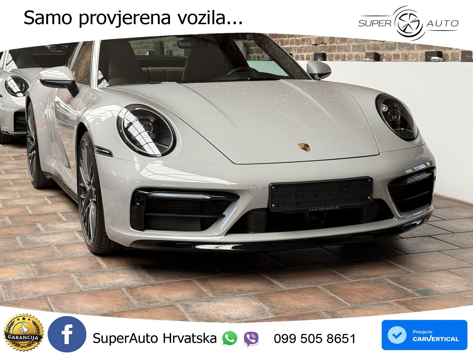 Porsche 911 Targa 4 3.0 (385 KS) PDK LED+GR SJED+ACC