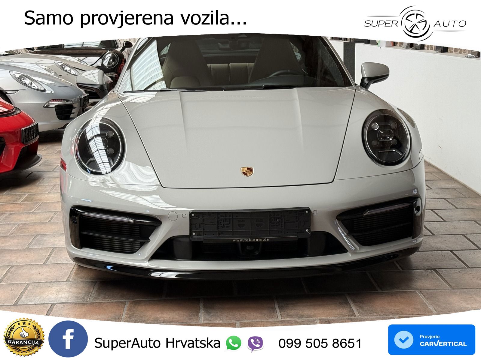 Porsche 911 Targa 4 3.0 (385 KS) PDK LED+GR SJED+ACC