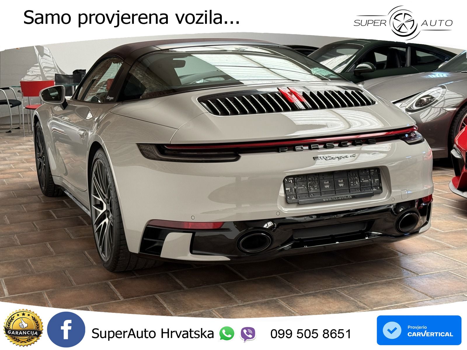 Porsche 911 Targa 4 3.0 (385 KS) PDK LED+GR SJED+ACC