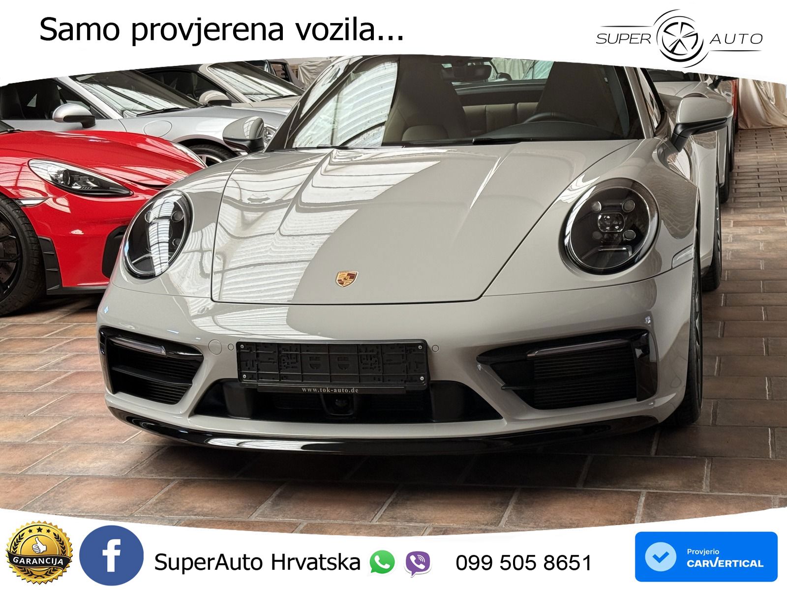 Porsche 911 Targa 4 3.0 (385 KS) PDK LED+GR SJED+ACC