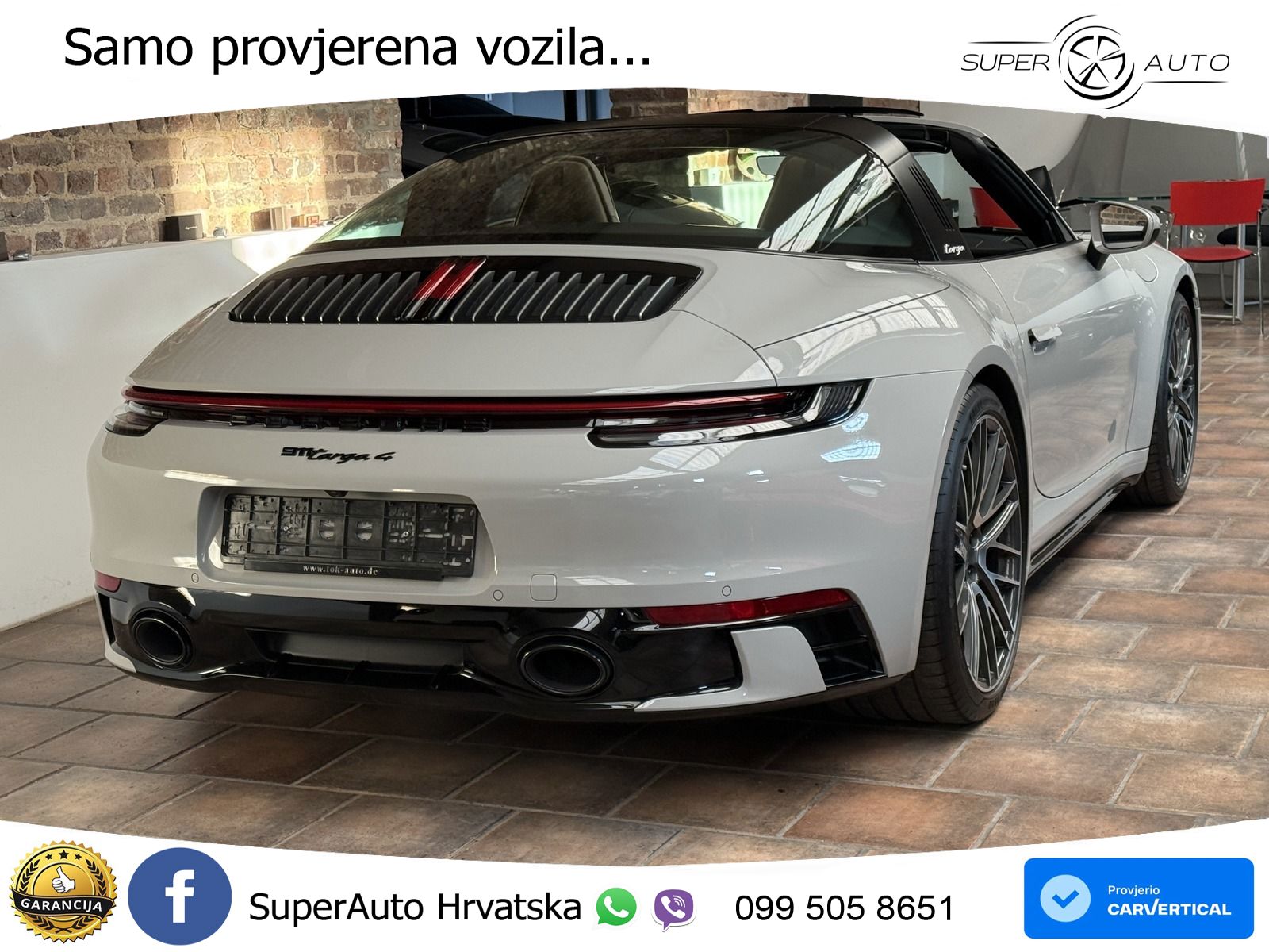 Porsche 911 Targa 4 3.0 (385 KS) PDK LED+GR SJED+ACC