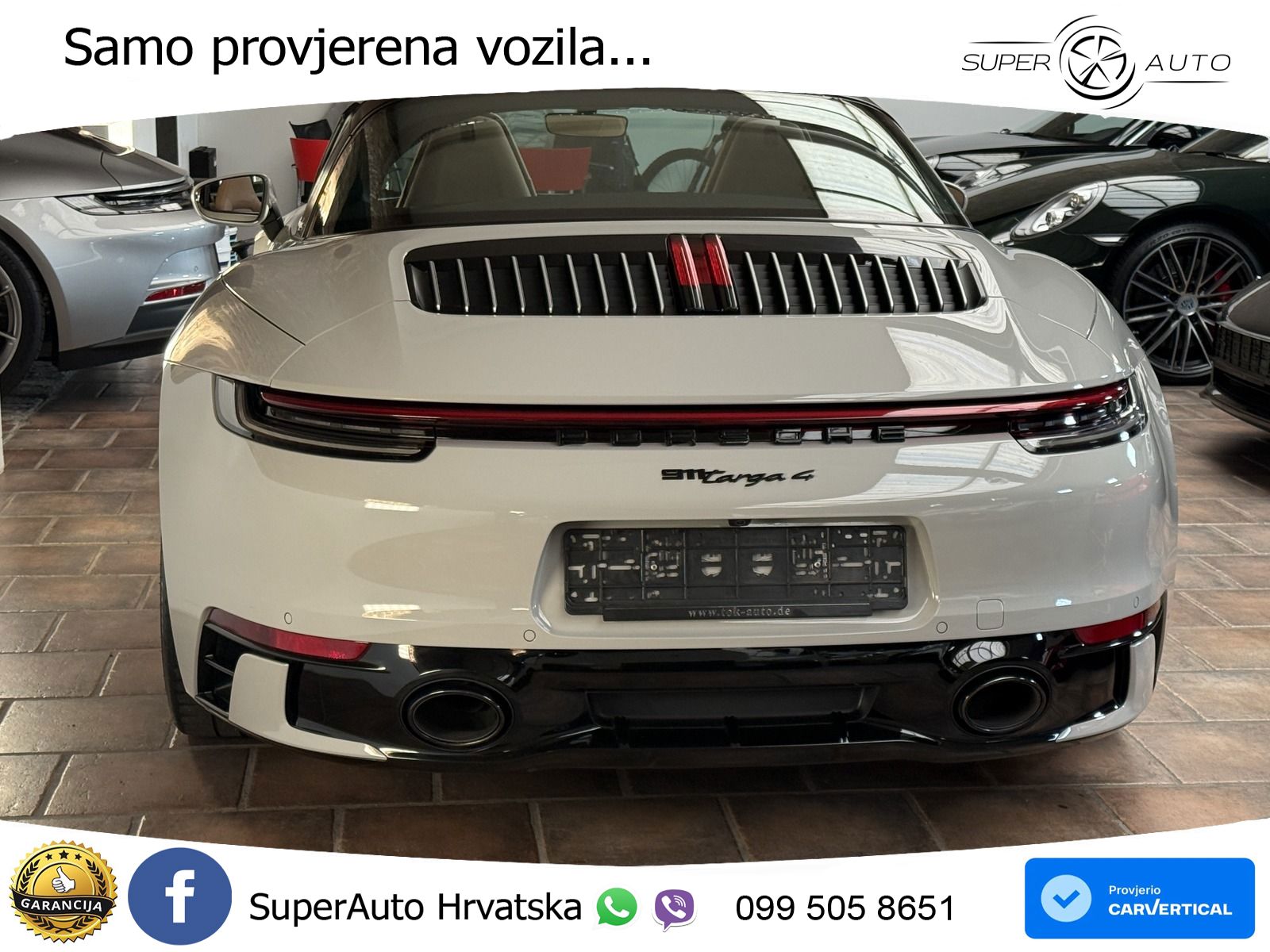 Porsche 911 Targa 4 3.0 (385 KS) PDK LED+GR SJED+ACC