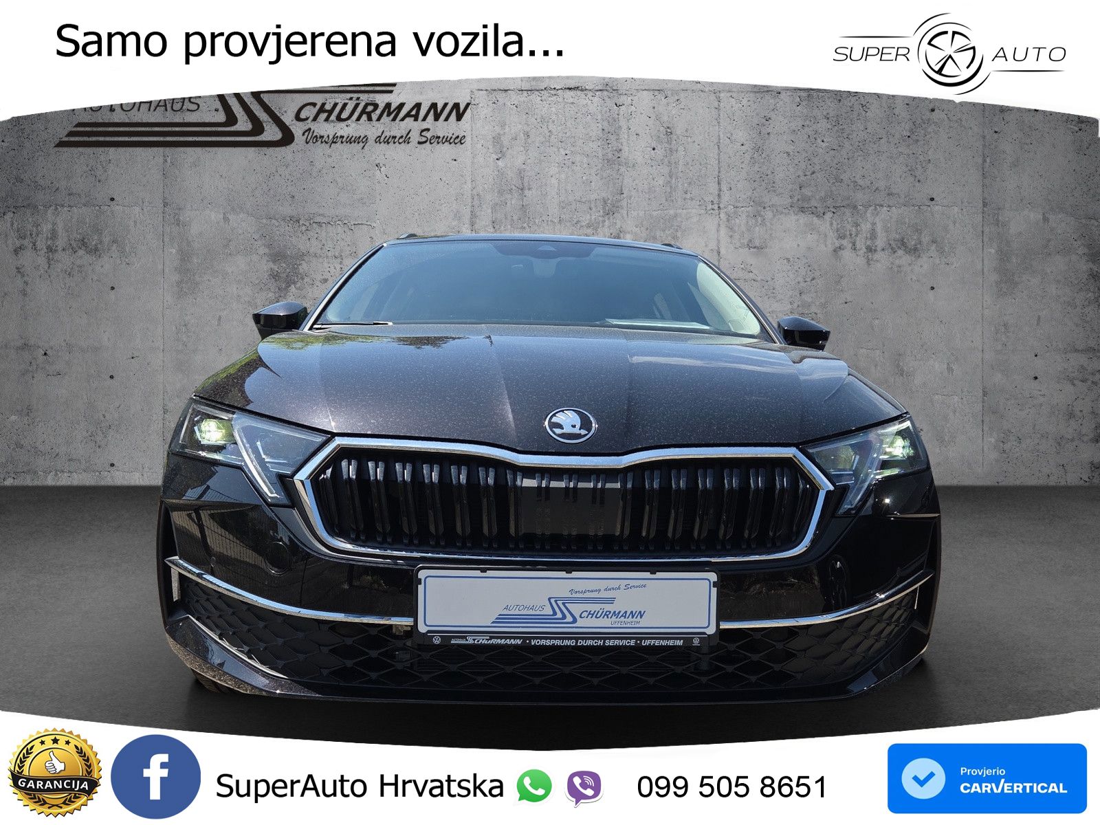Škoda Octavia Combi 1.5 TSI (150 KS) DSG Selection LED+GR SJED+ACC