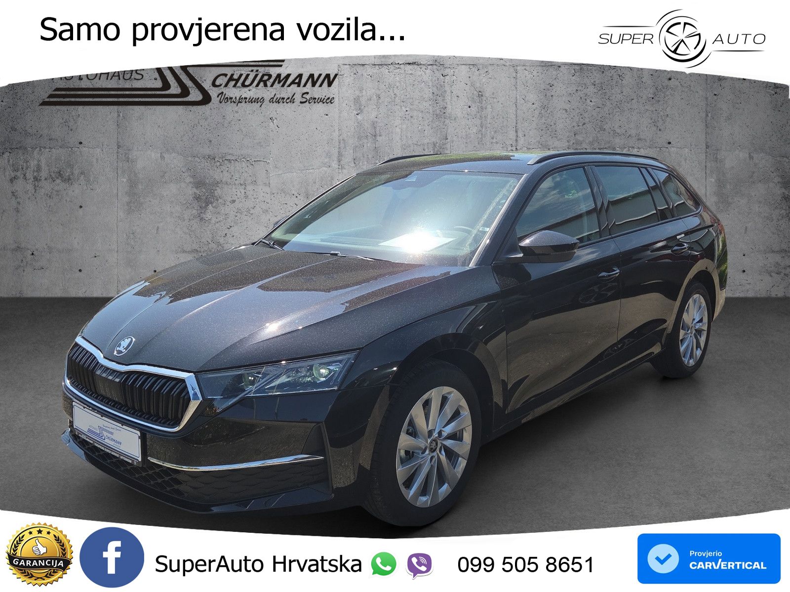 Škoda Octavia Combi 1.5 TSI (150 KS) DSG Selection LED+GR SJED+ACC